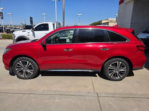 Red 2020 Acura MDX 3.5L w/Technology Package
