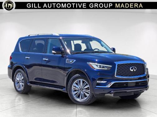 Hermosa Blue 2024 INFINITI QX80 Luxe
