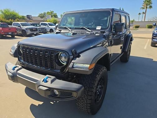 Granite Crystal Clearcoat Metallic 2024 Jeep Wrangler 4xe Sport