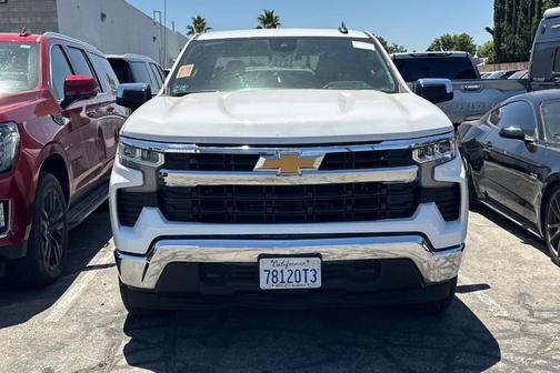 Summit White 2023 Chevrolet Silverado 1500 LT