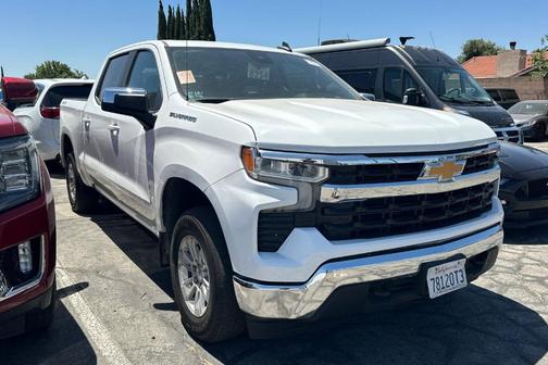 Summit White 2023 Chevrolet Silverado 1500 LT