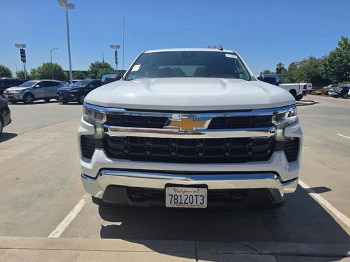Summit White 2023 Chevrolet Silverado 1500 LT