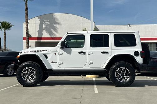 Bright White Clearcoat 2026 Jeep Wrangler Rubicon