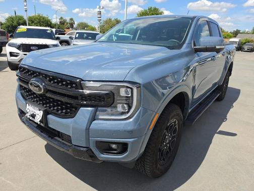 Azure Gray Metallic 2025 Ford Ranger Lariat