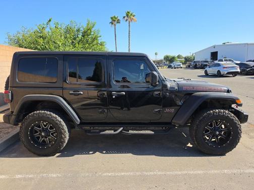 Black Clearcoat 2018 Jeep Wrangler Unlimited Rubicon