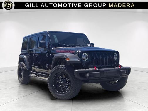 Black Clearcoat 2018 Jeep Wrangler Unlimited Rubicon