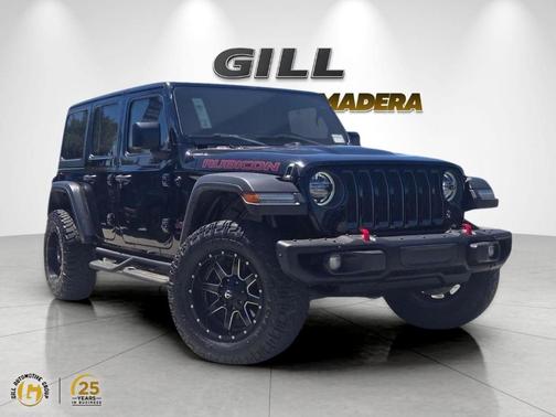 Black Clearcoat 2018 Jeep Wrangler Unlimited Rubicon
