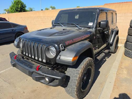 Black Clearcoat 2018 Jeep Wrangler Unlimited Rubicon