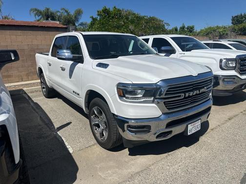 Ivory White 2020 RAM 1500 Laramie