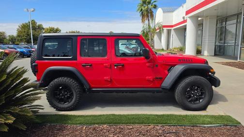 Firecracker Red Clearcoat 2025 Jeep Wrangler Sport