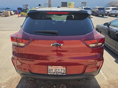 Crimson Metallic 2022 Chevrolet Trailblazer RS