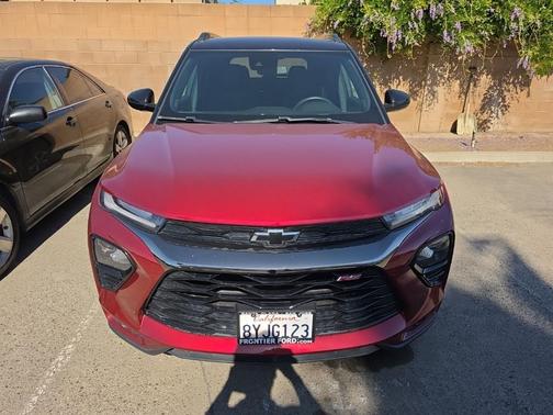 Crimson Metallic 2022 Chevrolet Trailblazer RS