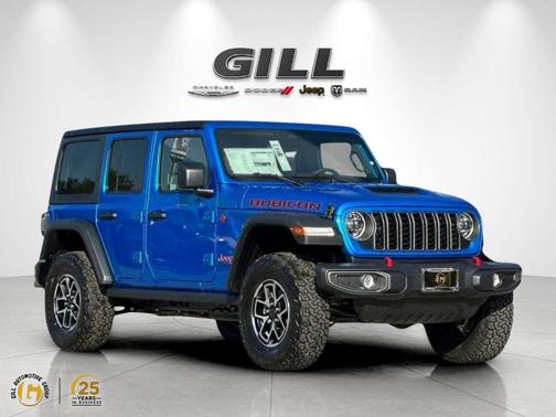 Hydro Blue Pearl 2026 Jeep Wrangler Rubicon