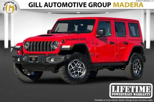 Firecracker Red Clearcoat 2026 Jeep Wrangler Rubicon