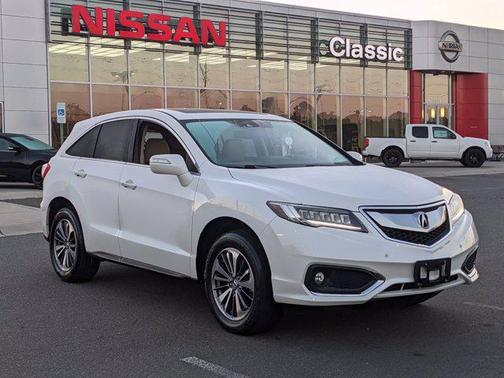 White Diamond Pearl 2016 Acura RDX Advance Package