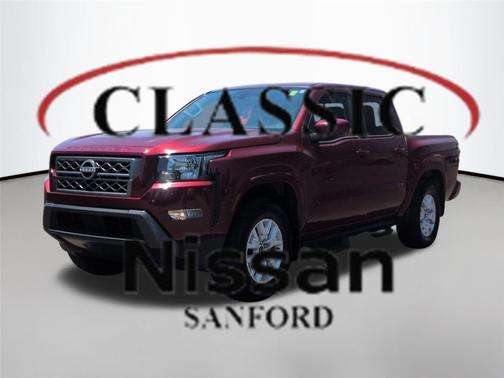 Cardinal Red Tricoat 2022 Nissan Frontier SV