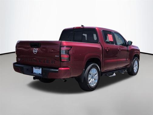 Cardinal Red Tricoat 2022 Nissan Frontier SV