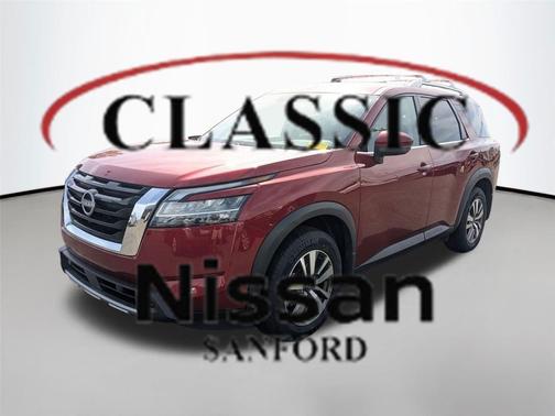 Scarlet Ember Tintcoat 2023 Nissan Pathfinder SL 4WD