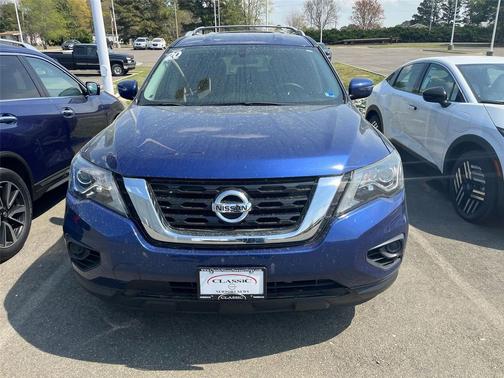 Caspian Blue Metallic 2020 Nissan Pathfinder S 4WD
