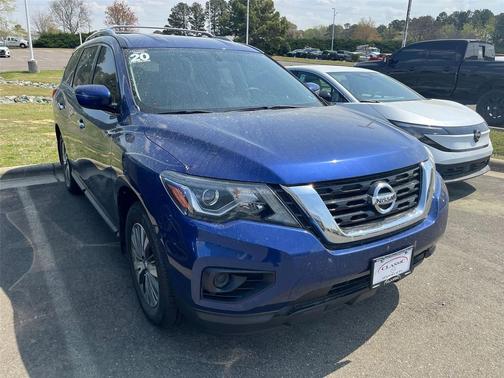 Caspian Blue Metallic 2020 Nissan Pathfinder S 4WD