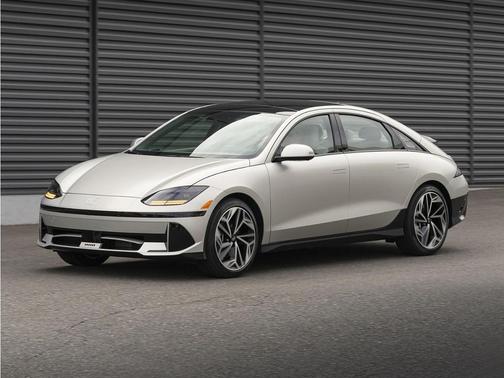 Serenity White 2023 Hyundai IONIQ 6 SEL