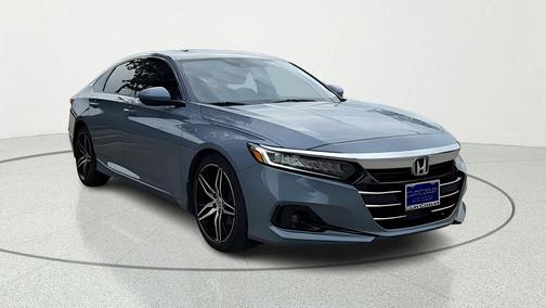 Blue Metallic 2021 Honda Accord Hybrid Touring