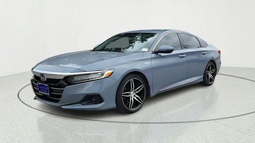 Blue Metallic 2021 Honda Accord Hybrid Touring