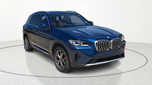 Blue Metallic 2023 BMW X3 xDrive30i