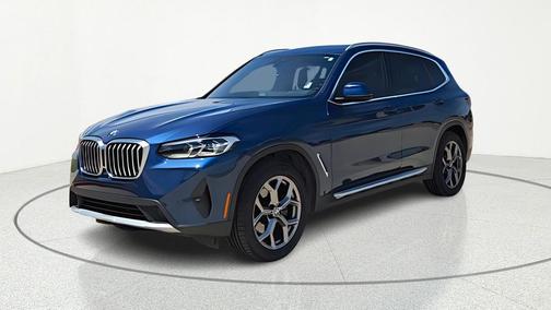 Blue Metallic 2023 BMW X3 xDrive30i