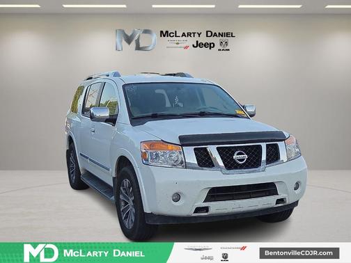 Pearl White 2015 Nissan Armada SL