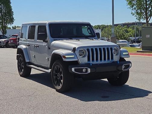 Silver Zynith Clearcoat 2022 Jeep Wrangler Unlimited 4xe Sahara