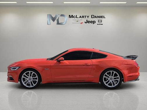 Competition Orange 2015 Ford Mustang GT Premium