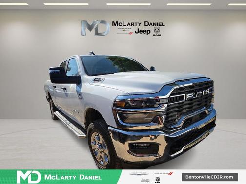 Bright White Clearcoat 2025 RAM 2500 Big Horn