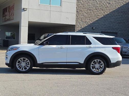 Oxford White 2024 Ford Explorer Limited