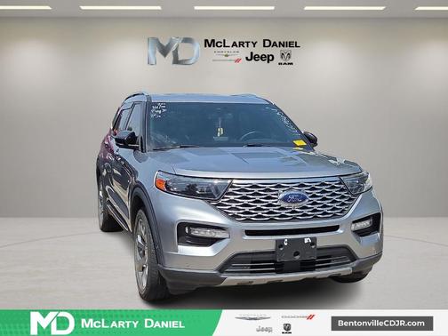 Silver Metallic 2020 Ford Explorer Platinum