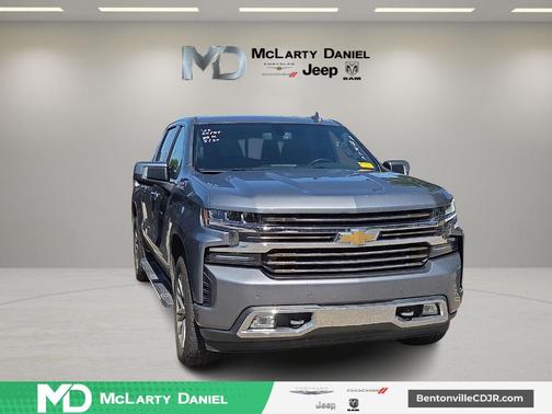 Satin Steel Metallic 2021 Chevrolet Silverado 1500 High Country
