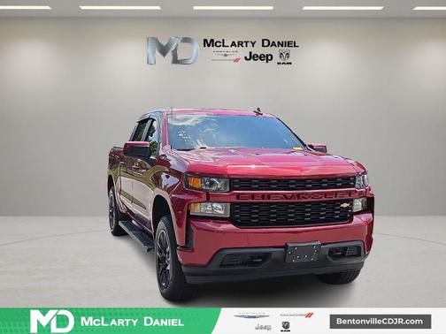 Cajun Red Tintcoat 2020 Chevrolet Silverado 1500 Custom