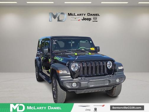 Black Clearcoat 2020 Jeep Wrangler Unlimited Sport