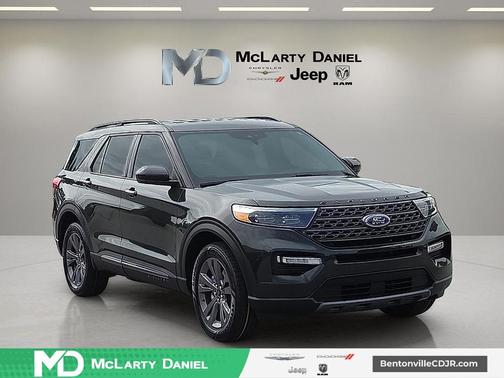 Green Metallic 2022 Ford Explorer XLT