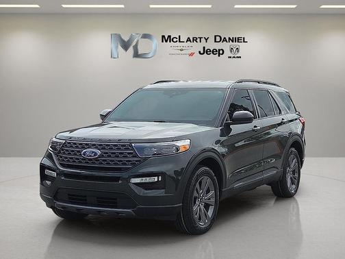 Green Metallic 2022 Ford Explorer XLT