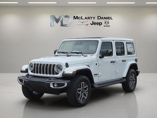 Bright White Clearcoat 2026 Jeep Wrangler Sahara