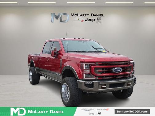 Rapid Red Metallic Tinted Clearcoat 2020 Ford F-250 King Ranch
