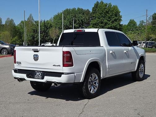 Bright White Clearcoat 2021 RAM 1500 Longhorn