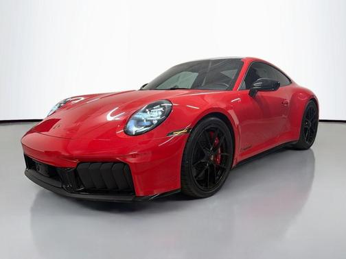 Red 2025 Porsche 911 Carrera 4 GTS