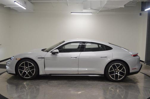 Gray 2025 Porsche Taycan Base
