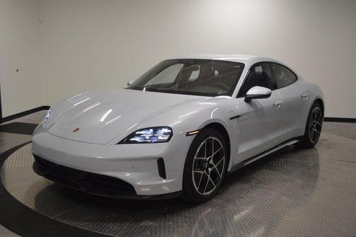 Gray 2025 Porsche Taycan Base