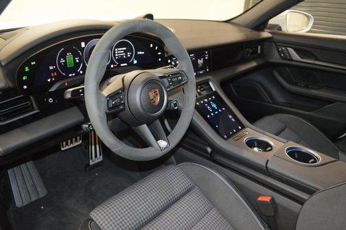 Gray 2025 Porsche Taycan Base