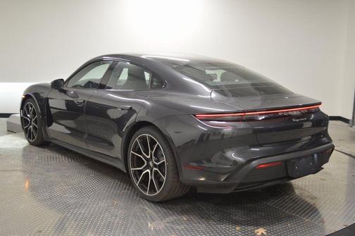 Gray 2025 Porsche Taycan 4