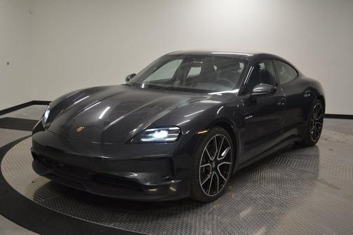 Gray 2025 Porsche Taycan 4