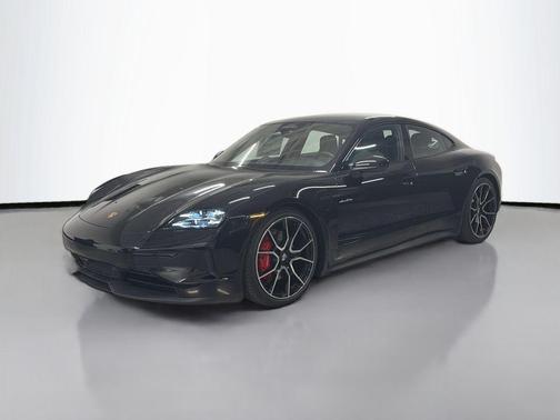 Jet Black Metallic 2026 Porsche Taycan 4S
